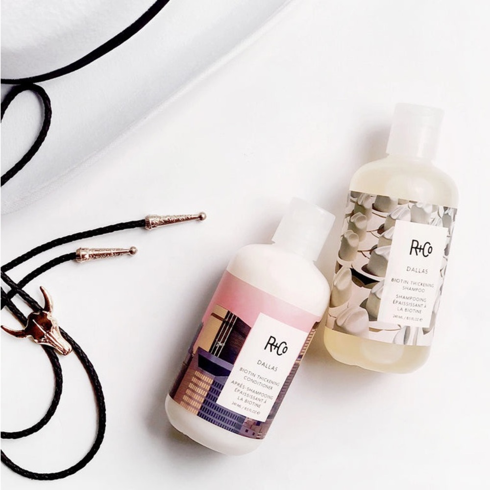 R+Co Dallas Biotin Thickening Shampoo & Conditioner — NEW